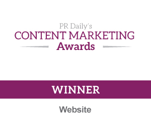 Category Website Winner - Content Marketing Awards - Maven Collective Marketing B2B Marketing Agency