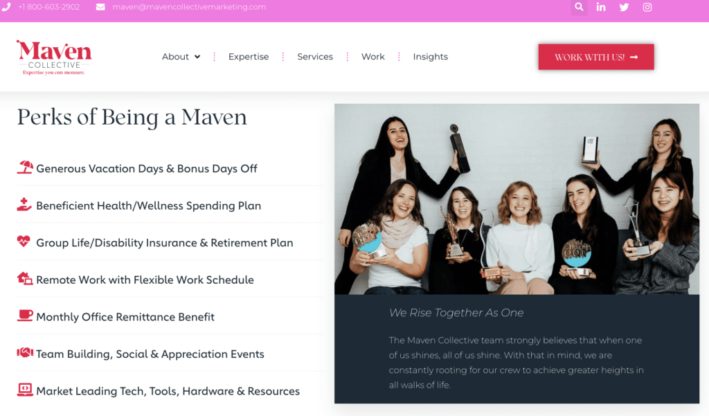 employee recruitment with attractive benefit package