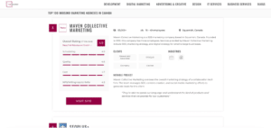 Maven Collective ranks as top inbound marketing agency