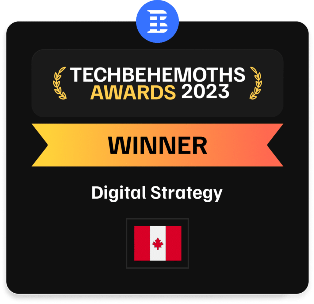 TechBehemoths Digital Strategy Award 2023 Badge for Maven Collective