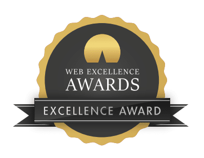 Award plaque for Maven Collective Marketing’s 2024 Web Excellence Award for Marketing Effectiveness, recognizing their strategic rebranding work for Klarinet Solutions.