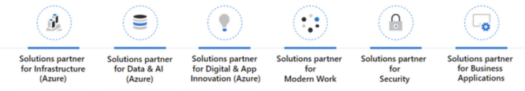 Microsoft Partner 6 Solution Designations