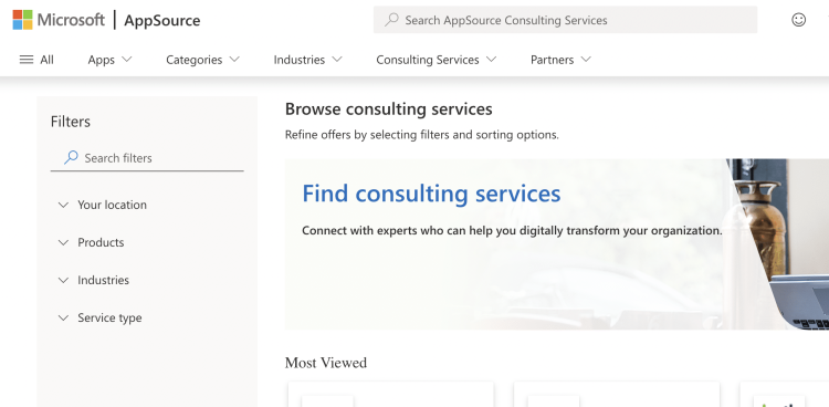 learn how to optimize microsoft appsource consulting listings